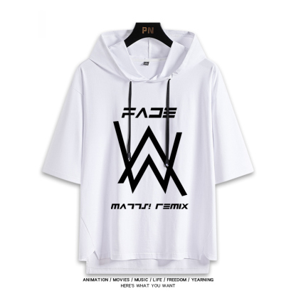 艾倫沃克 Alan Walker 連帽短袖T恤