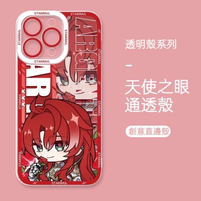 蘋果 系列崩壞星穹鐵道天使眼透明防摔軟殼