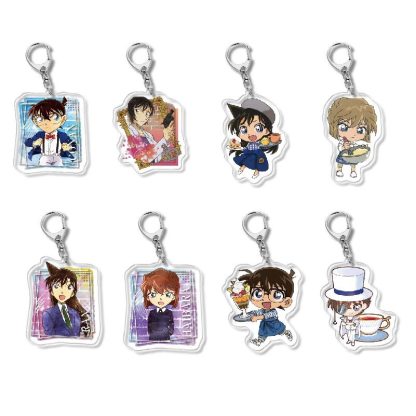 名偵探柯南周邊 灰原哀基德赤井秀一安室透世良真純亞克力鑰匙扣掛飾【單買三件起送】
