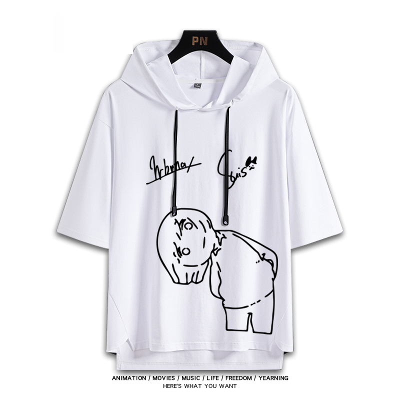 夜鹿yorushika 連帽短袖T恤