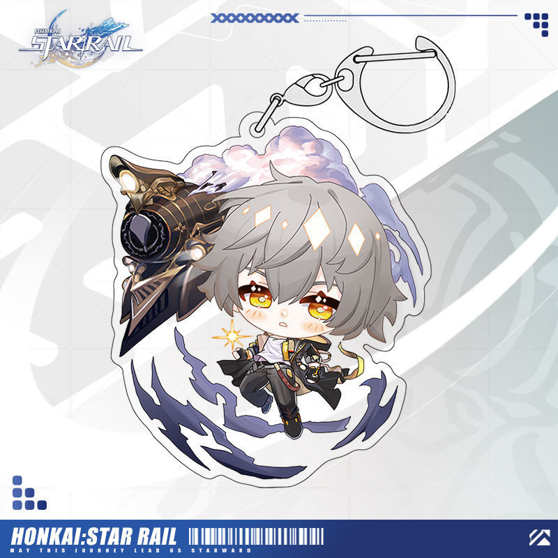 崩壞星穹鐵道愛莉希雅彥卿希露瓦景元白露姬子亞克力鑰匙扣掛飾【單買三件起送】