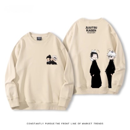 【預售2.25號發貨】鏈鋸人聯名衛衣2024秋冬新款親子情侶裝薄絨款連帽衛衣