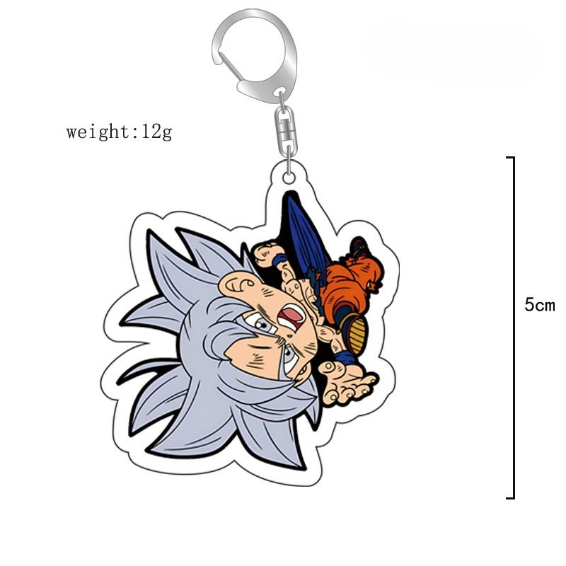 七龍珠孫悟空悟飯超級賽亞人魔笛貝吉塔18號比魯斯亞克力鑰匙扣 掛飾【單買三件起送】