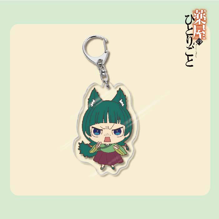 藥屋少女的呢喃周邊貓貓壬氏玉葉妃高順亞克力鑰匙扣掛飾【單買三件起送】