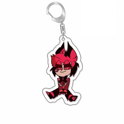 地獄客棧亞克力鑰匙扣 掛件 Hazbin Hotel動漫周邊掛飾【單買三件起送】