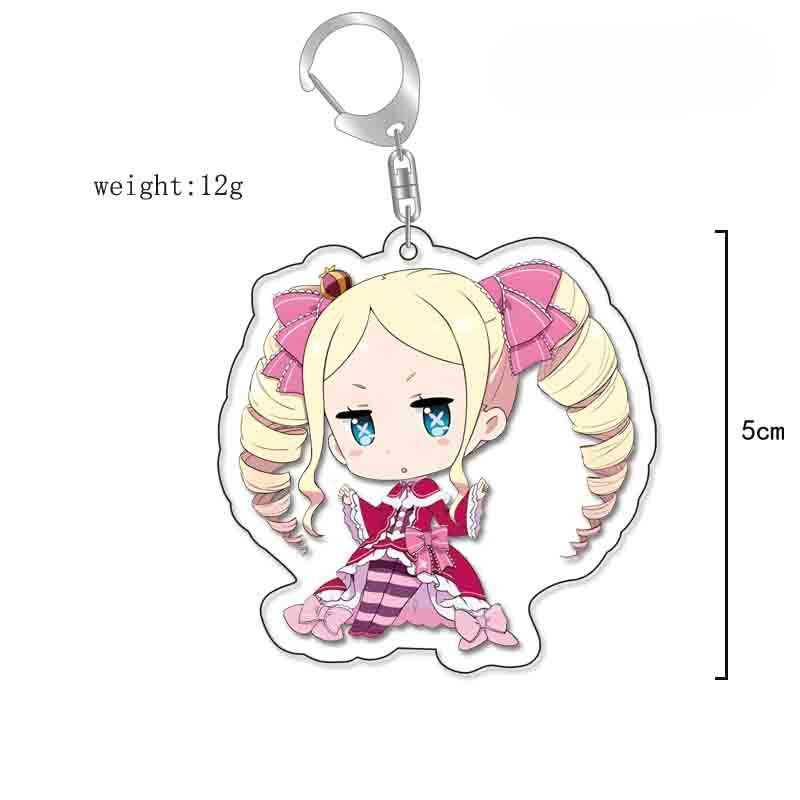 Re：從零開始的異世界生活拉姆雷姆艾米莉亞亞力克鑰匙扣掛飾【單買三件起送】