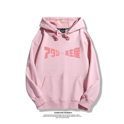 少女歌劇聯名衛衣2023秋冬新款親子情侶裝薄絨款連帽衛衣