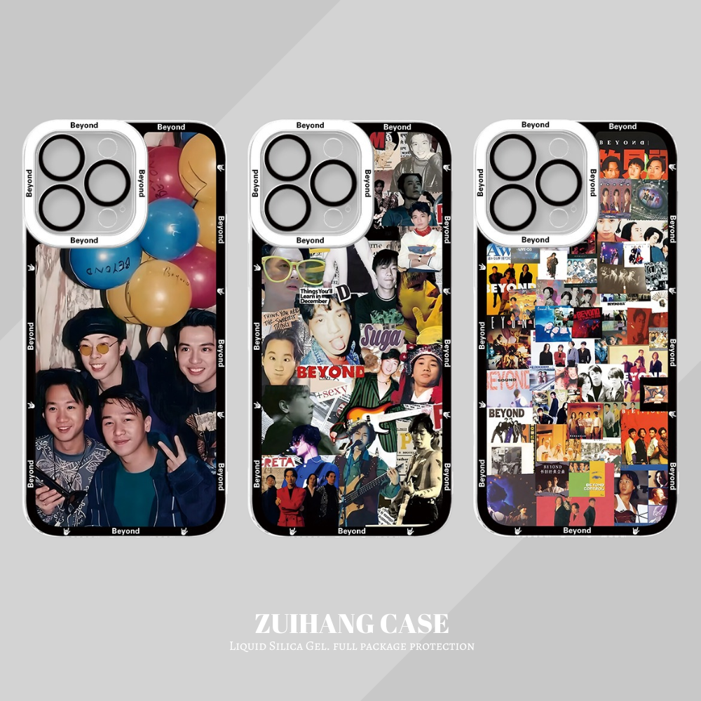 Beyond樂隊天使眼透明防摔軟殼