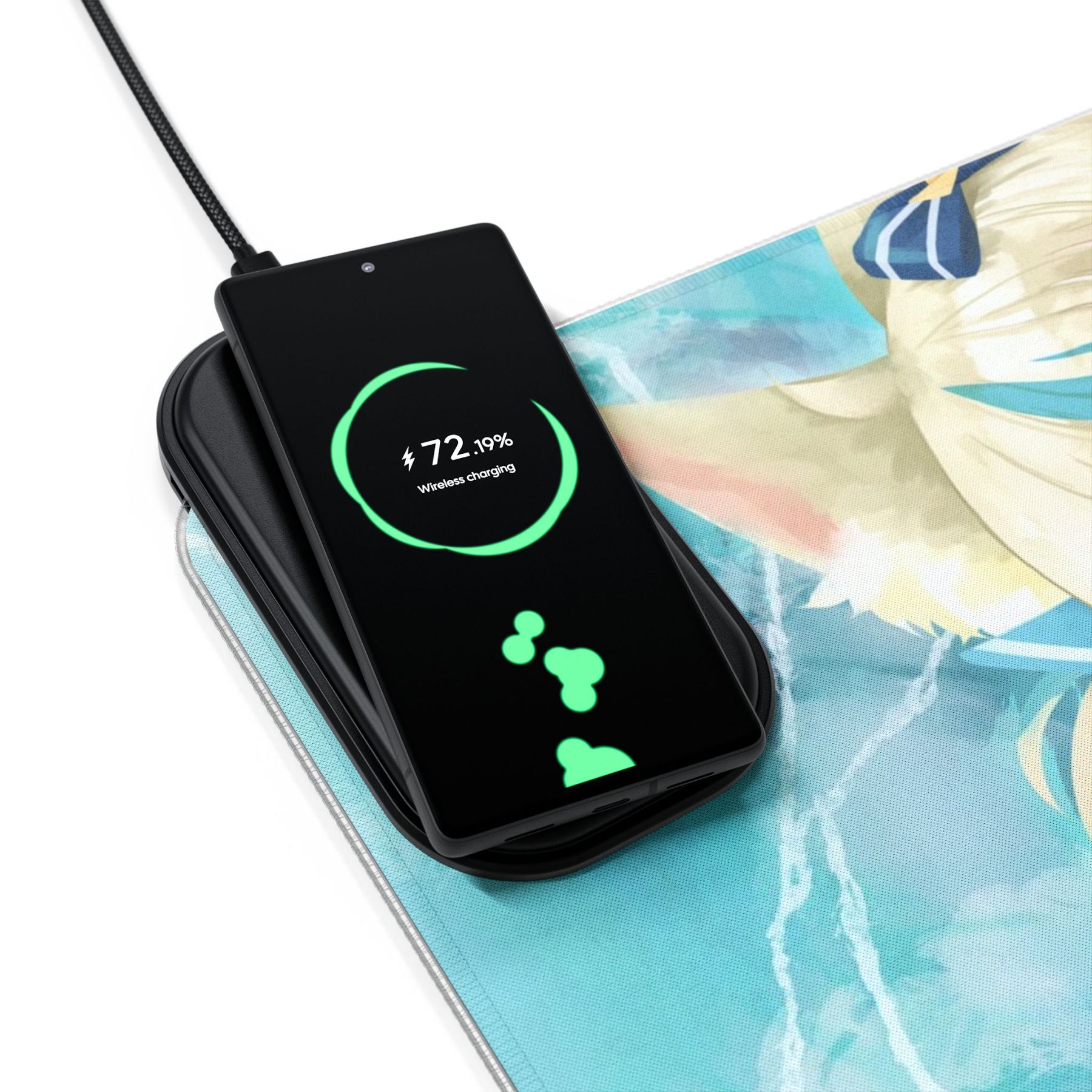 SamekoSaba 主題桌墊 LED遊戲滑鼠墊