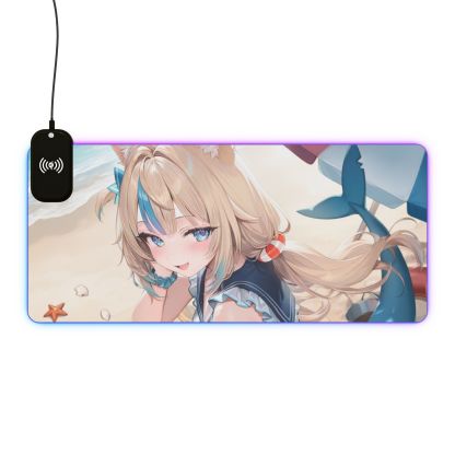 SamekoSaba 主題桌墊 LED遊戲滑鼠墊