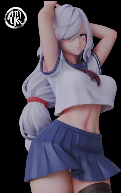 moku 校服JK 申鶴