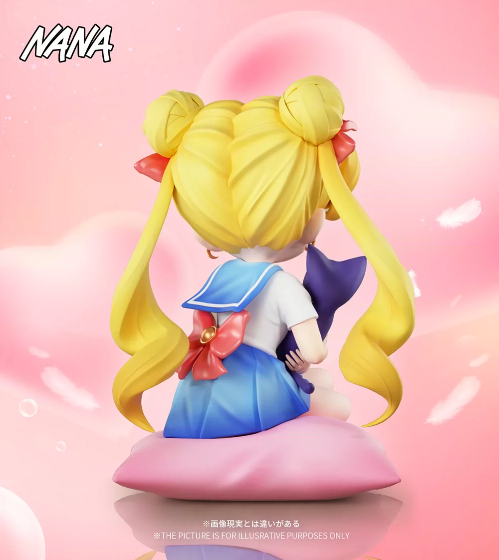 NANA 美少女戰士坐姿Q版月野兔