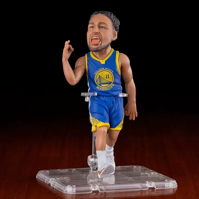 NBA籃球明星 詹姆斯庫裡哈登湯姆森 Q版人偶雕像