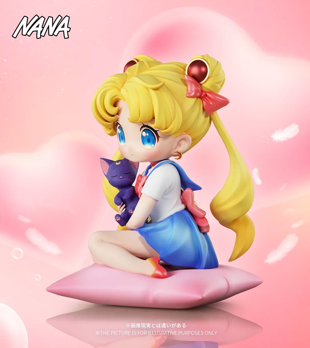 NANA 美少女戰士坐姿Q版月野兔