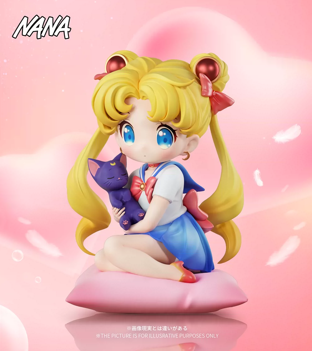 NANA 美少女戰士坐姿Q版月野兔
