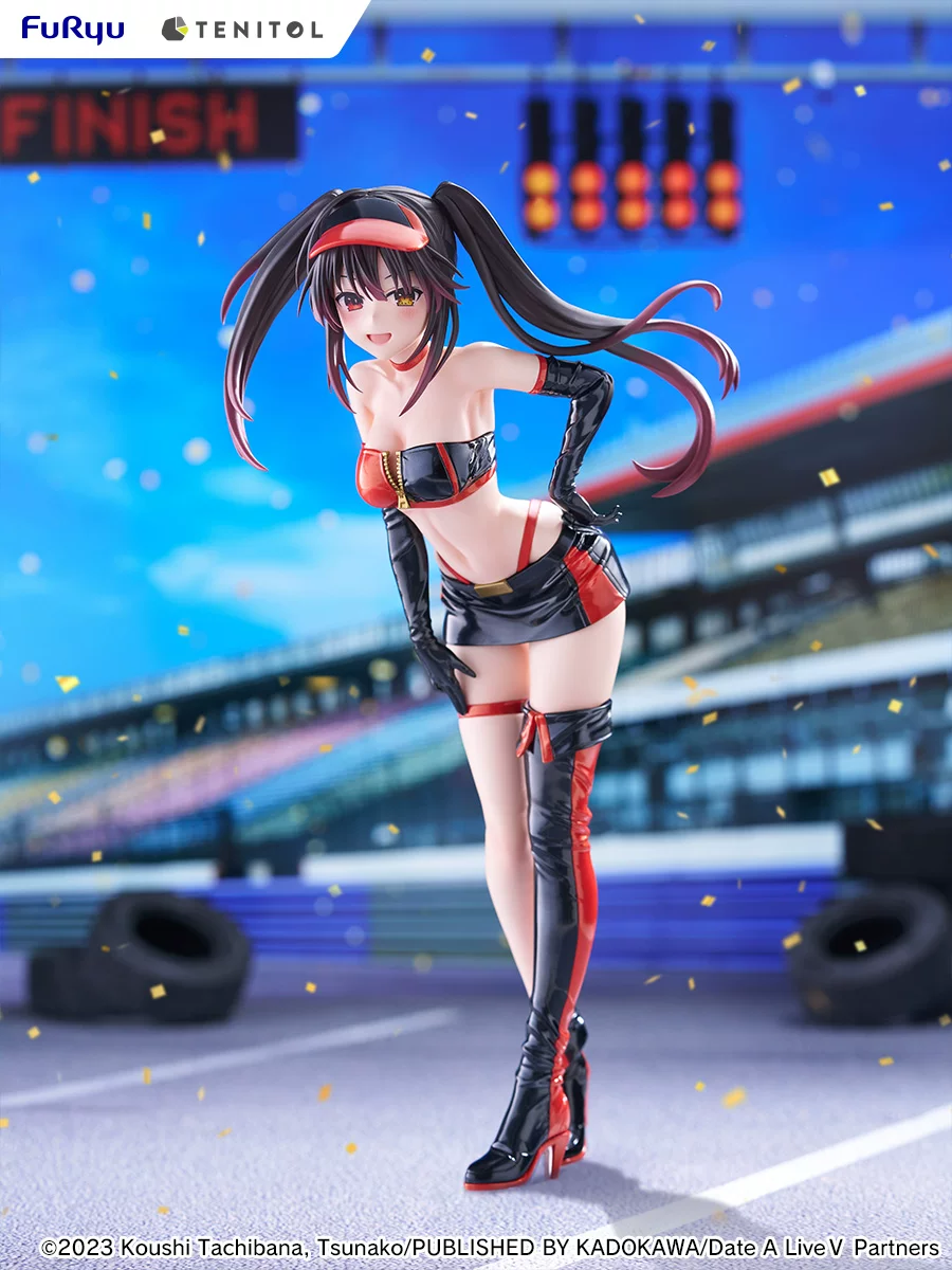 TENITOL TALL 約會大作戰夜刀神十香時崎狂三賽車女王