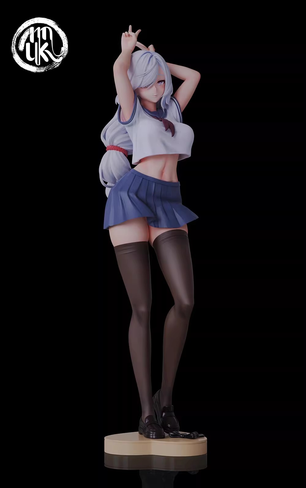 moku 校服JK 申鶴