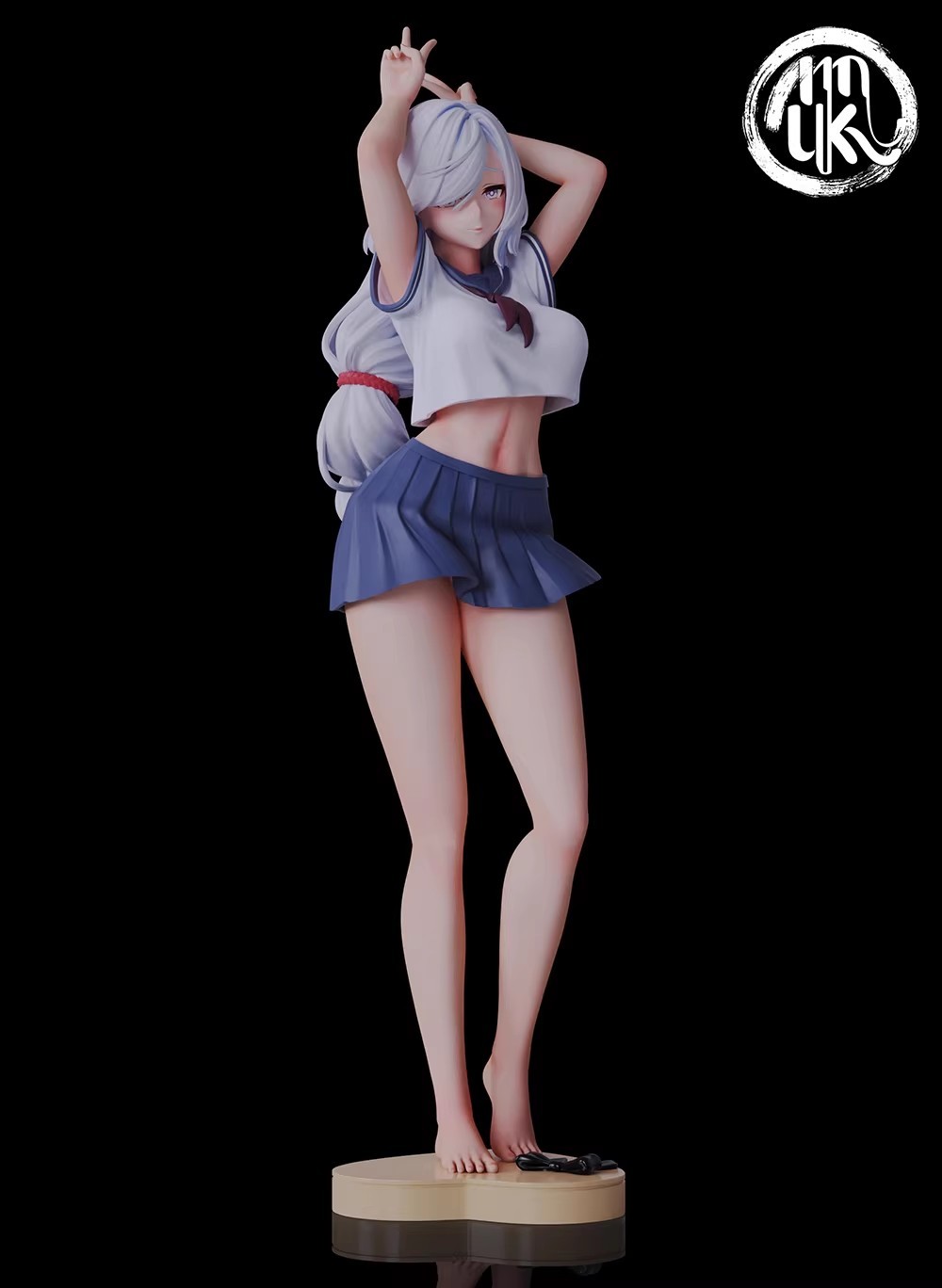 moku 校服JK 申鶴