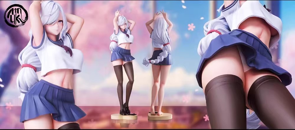 moku 校服JK 申鶴