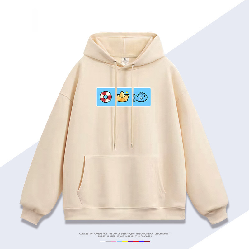 貓鯊Sameko Saba二次元Vtuber 聯名衛衣2025秋冬新款 親子情侶裝連帽衛衣