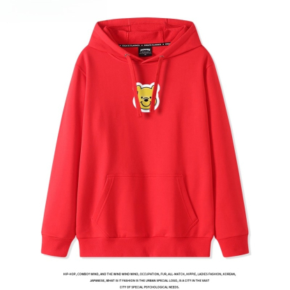 小熊維尼 聯名衛衣2025秋冬新款 親子情侶裝連帽衛衣