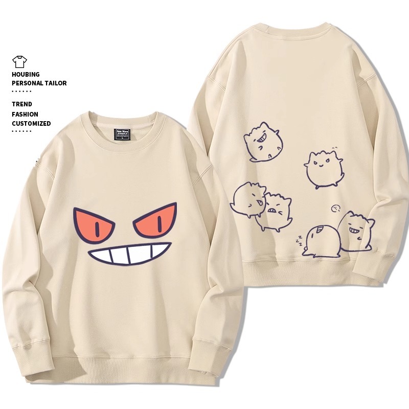 寶可夢 2024親子情侶裝 圓領長袖