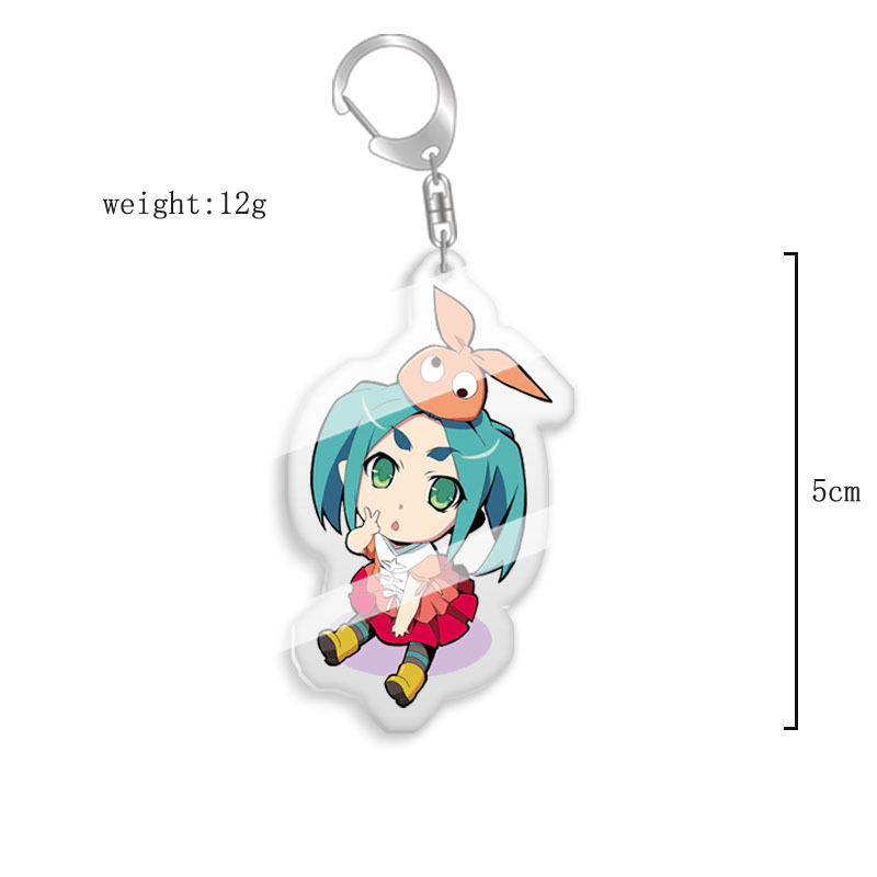 物語系列鑰匙扣忍野忍阿良良原黑儀羽川翼周邊亞克力掛件鑰匙扣掛飾【單買三件起送】
