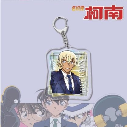 名偵探柯南周邊 灰原哀基德赤井秀一安室透世良真純亞克力鑰匙扣掛飾【單買三件起送】