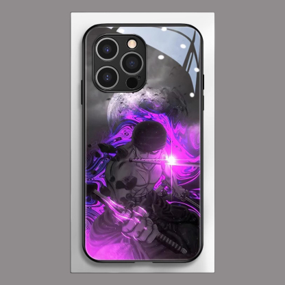 海賊王新款高清全包防摔玻璃殼