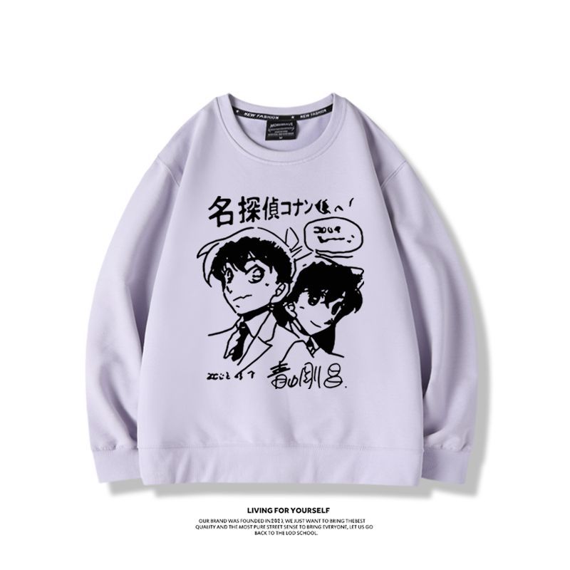 名偵探柯南2024親子情侶裝 圓領長袖