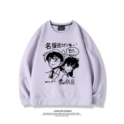 名偵探柯南2024親子情侶裝 圓領長袖