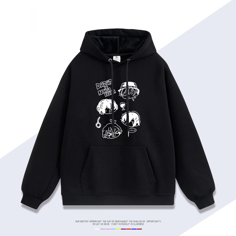 文豪野犬 聯名衛衣2025秋冬新款 親子情侶裝連帽衛衣