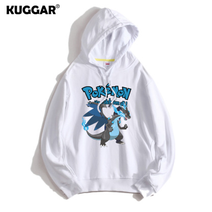 寶可夢聯名衛衣2024秋冬新款親子情侶裝薄絨款連帽衛衣