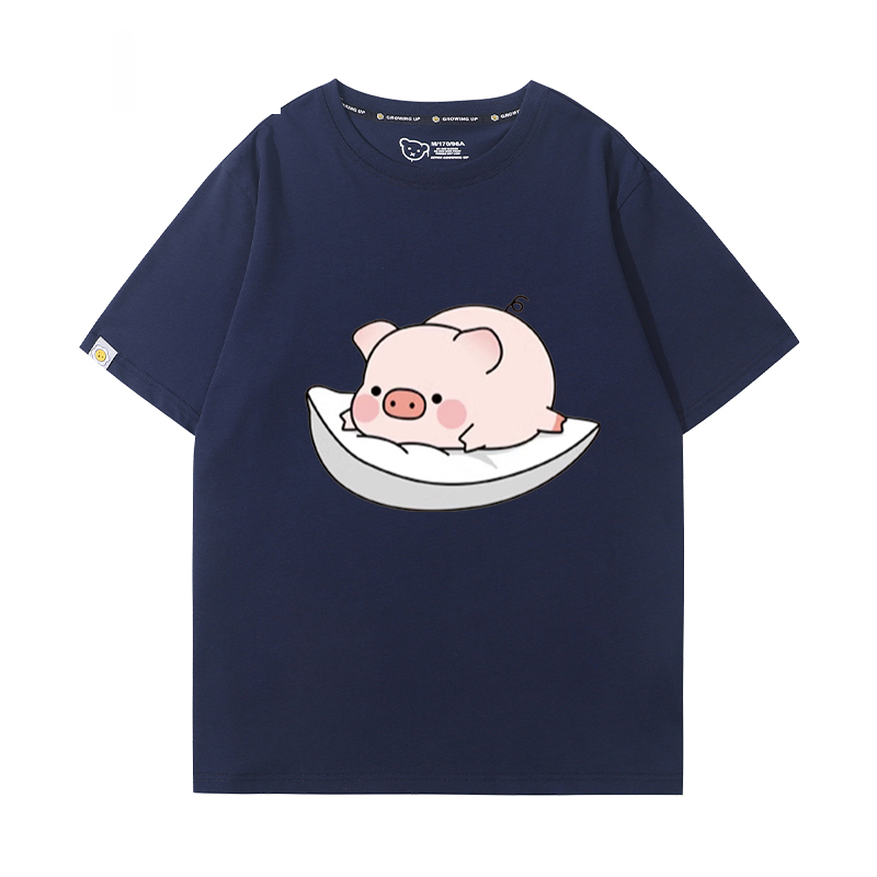 lulu豬 2024親子情侶男女同款 T恤