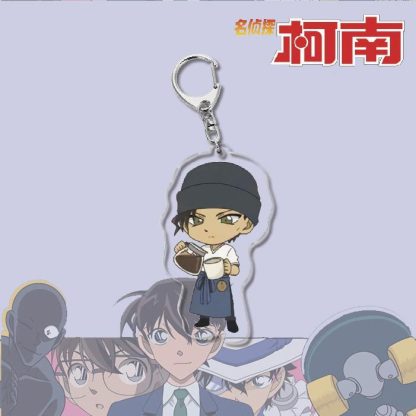 名偵探柯南周邊 灰原哀基德赤井秀一安室透世良真純亞克力鑰匙扣掛飾【單買三件起送】
