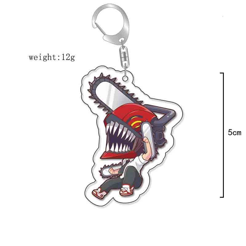 鏈鋸人鑰匙扣Chainsaw Man電次瑪奇瑪帕瓦蕾塞亞克力掛飾【單買三件起送】