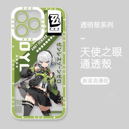 蘋果 系列絕區零天使眼透明防摔軟殼