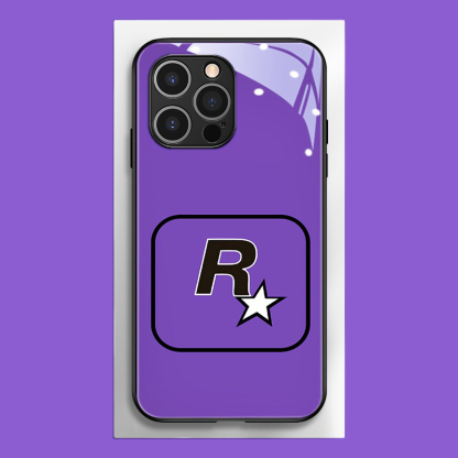 r星潮牌新款高清全包防摔玻璃殼