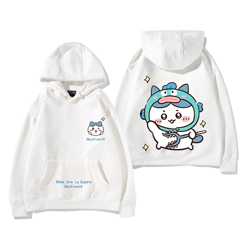 吉伊卡哇chiikawa小可愛吉伊烏薩奇小八聯名周邊衛衣百搭情侶衣服