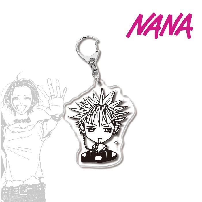 NANA大崎娜娜小松奈奈NANA -ナナ-亞力克鑰匙扣大立牌周邊掛飾【單買三件起送】