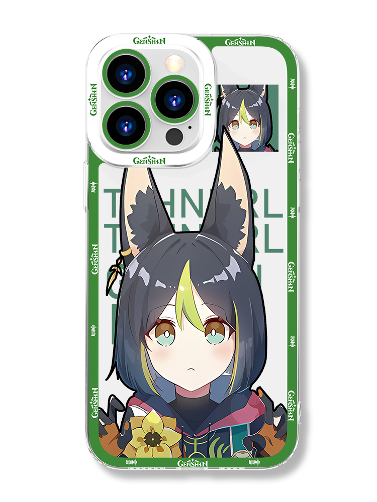 蘋果 系列原神提納里天使眼透明防摔軟殼