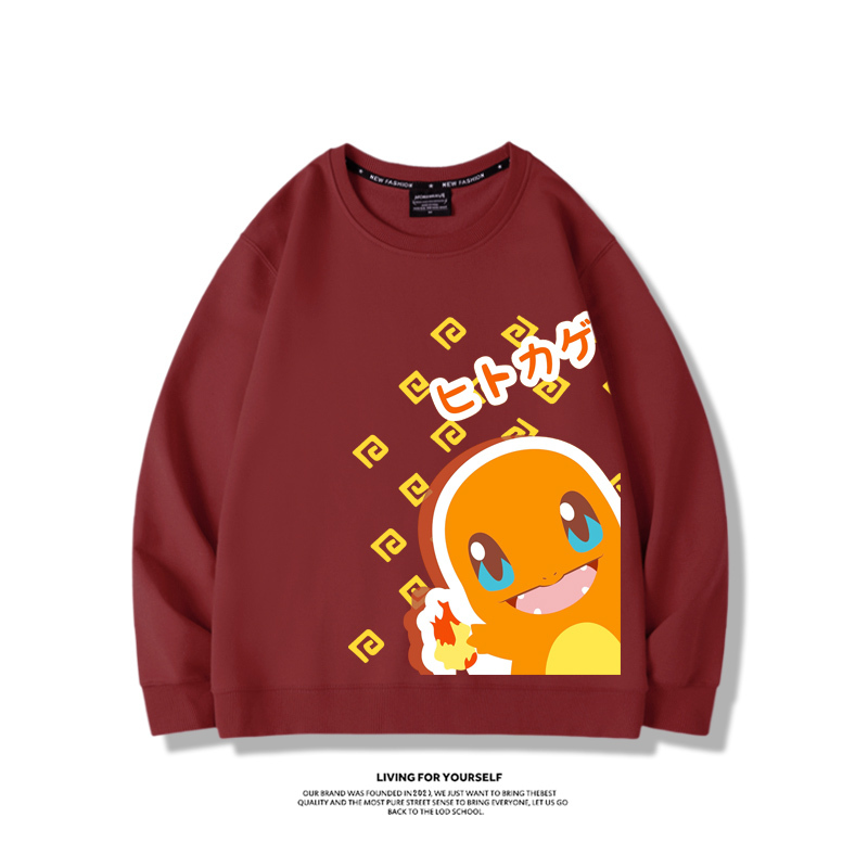 寶可夢2023親子情侶裝 圓領長袖