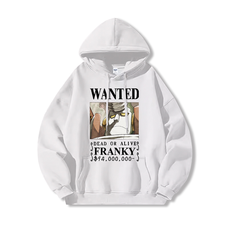 航海王 聯名衛衣2024秋冬新款親子情侶裝薄絨款連帽衛衣