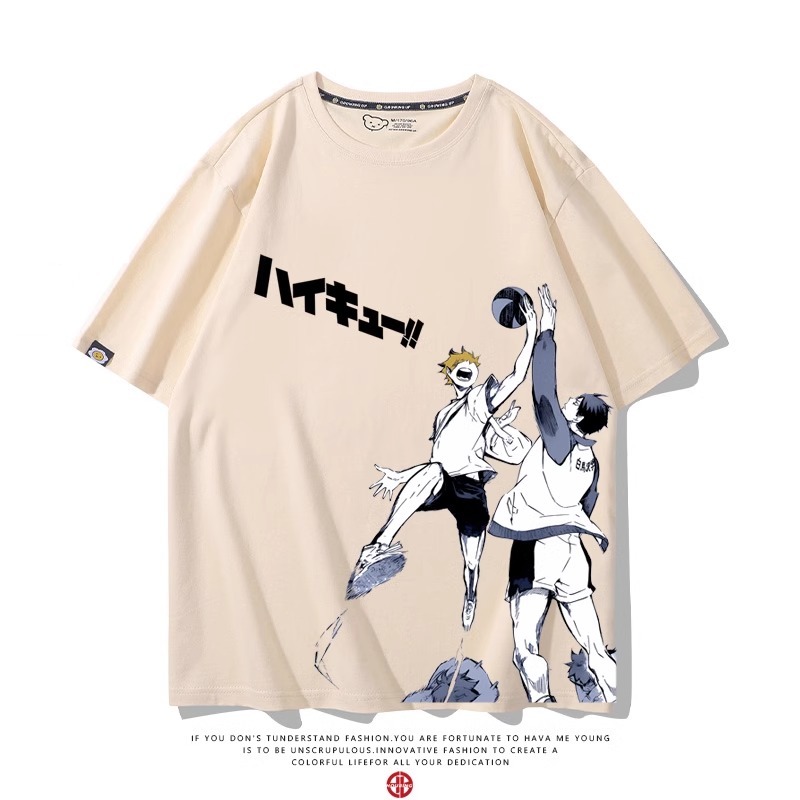 排球少年 2024親子情侶男女同款 純棉T恤