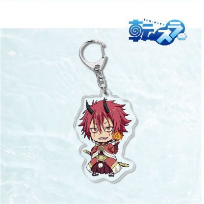 關於我轉生成爲史萊姆那件事萌王利姆露朱菜紫苑靜米莉姆鑰匙扣掛飾【單買三件起送】