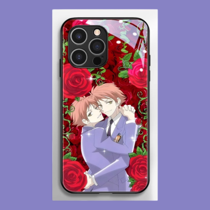 櫻蘭高校新款高清全包防摔玻璃殼