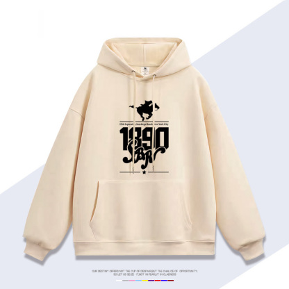 JOJO的奇妙冒險飆馬野郎 聯名衛衣2025秋冬新款 親子情侶裝連帽衛衣