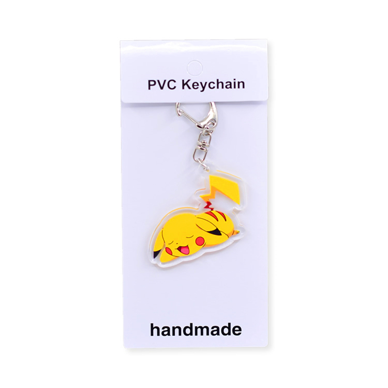 寶可夢繫列 謎擬Q耿鬼路卡利歐卡比獸火斑喵動漫周邊掛飾 鑰匙扣掛【單買三件起送}