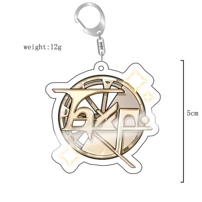 崩壞星穹鐵道愛莉希雅彥卿希露瓦景元白露姬子亞克力鑰匙扣掛飾【單買三件起送】