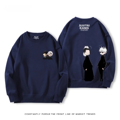 【預售2.25號發貨】鏈鋸人聯名衛衣2024秋冬新款親子情侶裝薄絨款連帽衛衣